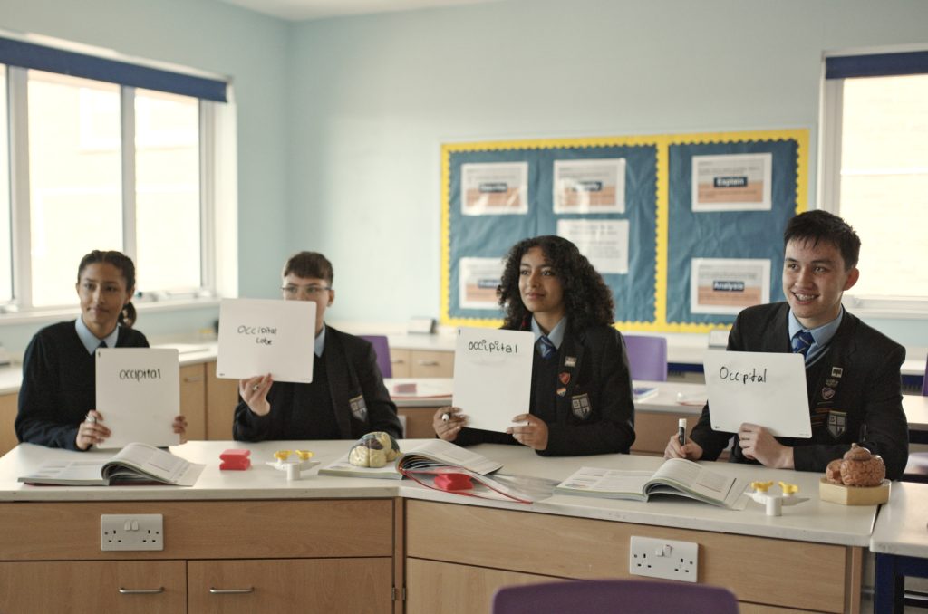 Psychology lessons at Bishop Perowne